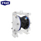 FGO pneumatic diaphragm pump engineering plastic + F46 diaphragm QBY3-15SF DN15 flow rate 1m3/h