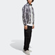adidas two-sided stand-up collar jacket men's black black XS