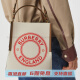 博柏利（BURBERRY）徽标图案佩格 帆布 帆布包水桶包单肩斜挎手提包 小号 女款 基础装(包+防尘袋)