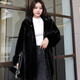 
Winter home brand imported mink coat for women whole mink medium length hooded mink fur fur coat for women with hat winter black XL 120Jin[Jin equals 0.5 kg]-140Jin[Jin equals 0.5 kg]