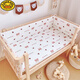 G.Duckkids Crib reines Baumwollbettumfang für Jungen und Mädchen Neugeborene Anti-Kollision Kinder Spleißbett Zaun Weiches Bag Bettwäsche Dessert Bär 30*61 Stücke