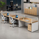 Yum Shengfeng office desk and chair combination 4-person simple modern staff screen booth 6-person staff desk office furniture