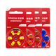 
Yintemei hearing aid accessories mercury-free environmentally friendly button battery battery e312/675/13 imported from Germany, large capacity universal, large capacity long-lasting and durable red card 6 pieces (1 board 6 pieces) A13 model