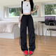 
Multi-pocket casual ice silk work pants for men and women neutral summer outdoor trousers trendy couple casual pants KXW 687 blue [ice silk work pants] 3XL [145-160Jin [Jin equals 0.5 kg]]