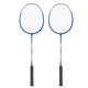 Doppel-Shot-Profi-Profi-Hit-Resistante Double-Shot-Abzeichen Ultra-Licht-Anfänger für Männer und Frauen Aluminiumlegierung Badminton Racket Anzug Aluminium Split Badge ZHNS983