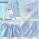 
Yoyo one (Yoyo one) girls summer suit 2025 new ice silk wide-leg pants children's fashionable street frying summer suit girls dopamine short sleeves 15265 green + 9937 meters white [set] 160 160cm