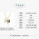 XUPING旭平首饰D合金蝴蝶公主结毛衣链女生送生日礼物首饰 毛衣链在逃公主项链 链长约50+5cm