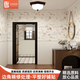 
Kezhitu full-ceramic soft light French cream tiles 600X1200 bathroom and kitchen tiles background wall flower tiles tiles 12806