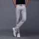 丨 Lilang 丨 [El código de marca rompe y recoge gangas] pantalones casuales de primavera y verano de primavera y verano pantalones delgados delgados delgados ckn1050 negros 28 (circunferencia de la cintura 2 pies 1)