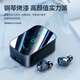 Chengruida Bluetooth Headset 2025 New Bluetooth Wireless Headset In-Ear Gold List No. 1 Huaqiangbei List Top Ten Bluetooth Headset Ultra-Long Battery Life Noise Reduction Sleep Music Headset M48 High-end White丨Sliding Cover Out of the Warehouse + Mirror Digital Display Adapted to Apple Android Tablet Notebook