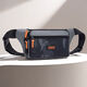 Sports waist bag men and women's communication outdoor sports fitness running bag construction site work mobile phone bag cashier coin wallet black