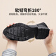 Huili official leather shoes men's summer breathable formal shoes British style derby shoes men's black 42