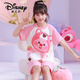 Disney 2025 new children's pajamas girls summer short-sleeved cartoon medium-sized children girls breathable home air conditioning suit short-sleeved cover Z6627# dinosaur 170 size 10 [suggested height 105-115CM]