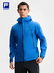 Fila Herren neuer Sommer im Freien Sport einfacher Basis-Kapuzenjacke für 2025 Wumei Blue-Bu M 170/92A/M.