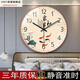 Beobachten Sie das Wohnzimmer Home Dekoration Uhr Wandfreies Lochuhr Schlafzimmer Quarz Core 100 Bewegung-1047 8 Zoll Durchmesser 20 cm