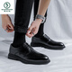 Nicho de carpintero Imitación de cuero Zapatos casuales de primavera zapatos de cuero formal