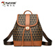 Woodpecker Backpack polyvalent pour femmes Texture décontractée à la mode
