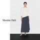 
Massimo Dutti autumn new product 2025 women's clothing island vacation style fluttery long skirt skirt 05288400 dark blue XS (34) (165/62A)