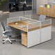 Yum Shengfeng office desk and chair combination 4-person simple modern staff screen booth 6-person staff desk office furniture