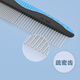 Bichon Frize Special Knot Knife Pet Dog Combing Artifact Hair Knotting Comb Beauty Dog Hair Brush Unknotting Comb Blue Row Comb + Knot Opening Comb Blue Large