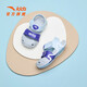 ANTA Children's Sandals Universal Infant Beach Shoes Summer Baotou Breathable Lightweight Soft Sole Baby Starfish Toddler Shoes Male Fantasy Blue/Tang Purple-1 23