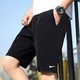 
Nike (NIKE) men's pants 2025 summer new fast dry five-point pants fashionable loose breathable casual running sports shorts DV9858-010 S (165/72A)