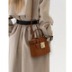 Golden Fox Women's Bag Women's Bag 2025 New Light Luxury One-Shoulder Crossbody Bag Valentine's Day Birthday Gift to Wife and Girlfriend Brown