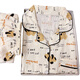 
Lexi Beiluo New Year Cloud Cotton Pajamas Long Sleeve Home Clothing 826#Love Bow 170 M