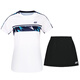 Yonex yonex badminton kleider komfortable atmungsaktiv absorbierende sportleitende Kurzarm Set 210055BCR Weiß M.