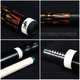Familia Dafini A Serie AA12356 Maple Split Nine Club China Ocho Ball Black Ocho Notas blancas Tabla de 2 generaciones Tennis Club Dafini Familia A6 + Bolsa de polo original + Bardo de varilla + Mantenimiento Set