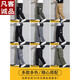 班尼路 BALENO冰丝工装裤男士2025新款青少年男裤夏季薄款宽松直筒休闲裤子男款 9931黑色.+9930黑色2条装 7XL 7xl