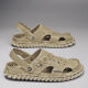 Ttpmer Herren Sandalen Sommer Anti-Rutsch-Kee-Resistant Beach Casual Pantoffeln 12033 hy Black 39