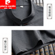 Pier Cardin Dad Sommeranzug 2025 Neues Opa kurzärmelig neuer chinesischer Stil chinesischer Stil Tang Anzug Ice Seidenkleidung Vatertag Geschenk Red Anzug [Top + Hosen] S 165/3890-115Jin [Jin ist 0,5 kg]
