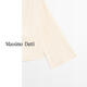 Massimo Dutti discount upgrade 2026 women's new Chinese style elegant temperament long-sleeved blouse top 05181780 milky white M (170/92A)