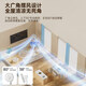 Pioneer electric fan household first-level energy efficiency floor fan for bedroom ultra-quiet 2025 new DC variable frequency brushless motor fan energy-saving high wind shaking head fan national subsidy hot-selling hot model upgraded AI voice + wind changes with temperature silent model less than one kilowatt hour a week silent energy saving