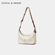 Cinvai/Krose Offizielle Website Kleine C/K -Kissenbeutel Frauen 2025 Frauentasche große Kapazität Crossbody Body Casual Umhängetasche Achselhöhlen -Achselhöhlen -Achselhöhle aus Weiß - CK Damensasche sendet die Herz der Freundin der Freundin.