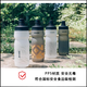 XIDESHENG (XDS) Radsportkessel Cup extrudiert 700 ml Roadbike Mountain Bike Bicycle Hacker Anzeigenzyklus -Accessoires Dunkelgrau Mattplaid