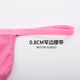 Men's Thong pure cotton men's Thong narrow-edge low-waist sexy and fun pure lust style special spicy underwear red + rose red + pink 2XL 150-175Jin Jin equals 0.5 kg