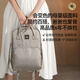 Alamom Mommy Bag Mutter und Baby extra großes Kapazität Licht Neues Modell im Freien Multifunktional Rucksack Mama und Papa Tasche [Klassiker und vielseitig] 30L Pampa Grey