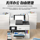 Canon GX7080 continuous-supply high-speed printer, wireless office double-sided document feeder and copy all-in-one machine. Returns are not supported after unpacking. GX4080 supports 5G wireless wi. Official standard configuration. Comes with 1 set of domestic special ink (delivered by SF Express).