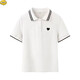 冉艺岚同款  幼儿园老师园服夏装polo衫领早教工衣运动夏季工作服2025大 9926粉色 S 建议70-90斤