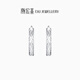 Trendy Acer Platinum PT950 platinum earrings, ear buckles, women's earrings, flashy birthday gifts for girlfriend, priced at about 2.3g