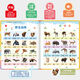 Leleyu Children's Early Education 03-6 Charging Chinese and English e-books point reading learning machine baby pinyin audiobook Literacy King 3900 words - 50 faces - charging model