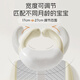 马博士站立洗澡神器婴儿洗澡辅助器宝宝站立洗澡架可调节环抱式 卡其色