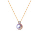 Peimeng Zhengyuan seawater pearl necklace clavicle chain princess style pendant heavenly grade stone a 9-9 points 5mm