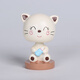 Молонг (Molong) Cat Creative Interior Shaking Head Head Ornament Coremercord Car Украшение.