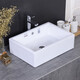 KOHLER KOHLER counter basin square wash basin ceramic wash basin oval wash basin simple art basin balcony bathroom K1047 drain