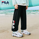 Fila [Pantalones de viento espiritual] Archivo Pantalones repelentes de mosquitos para niños 2025 Summer NUEVO Estilo Nuevo Pantalones deportivos frescos y frescos para hombres y niñas