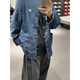 
Adidas (adidas) Clover Snake New Year Couple New Chinese Denim Sports Tang Clothing Jacket JY8275JZ9928 Blue JZ9928 XS