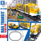 LEGO (LEGO) Zug Elektro-Fernbedienungssteuerung Hochgeschwindigkeits-Zug-Modell Ornamente Kinderbaugruppe Building Block Spielzeug Harmonie Elektrische Fernbedienung 941 Teile